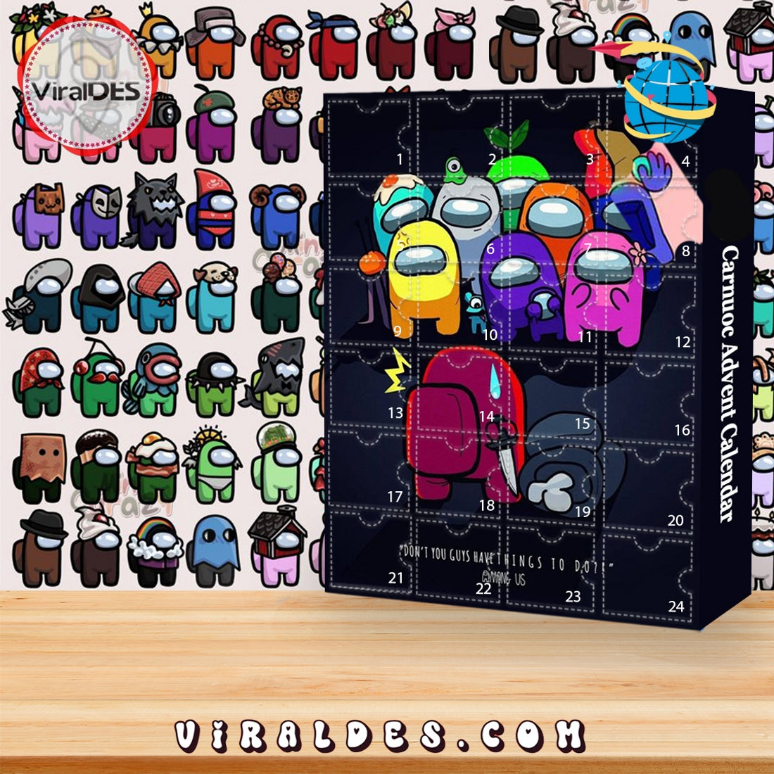 Among US Game 2025 Advent Calendar, Christmas Gifts