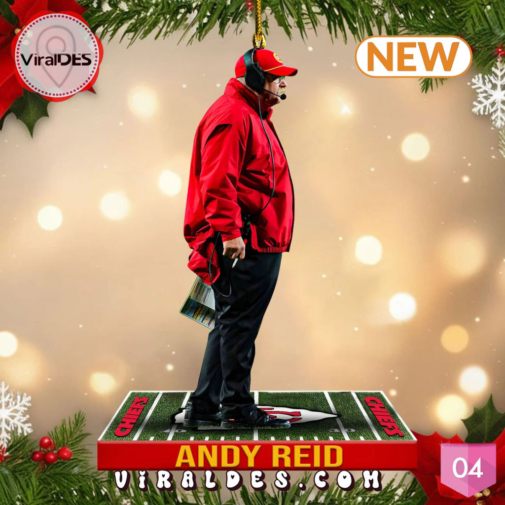 Andy Reid Coach Ornaments