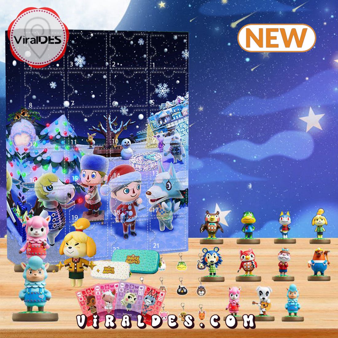 Animal Crossing Advent Calendar – The One With 24 Little Doors