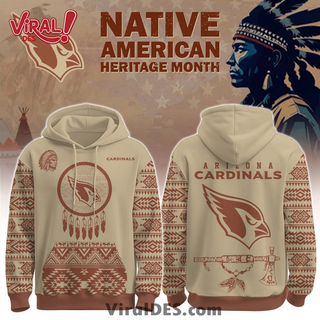 Arizona Cardinals Native American Heritage Month Hoodie, Long Pants