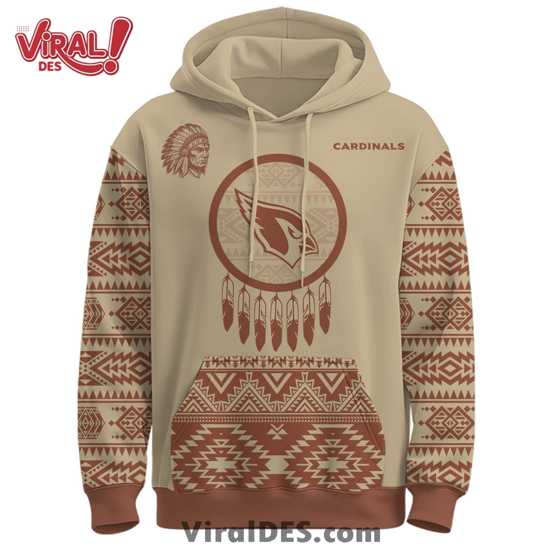 Arizona Cardinals Native American Heritage Month Hoodie, Long Pants