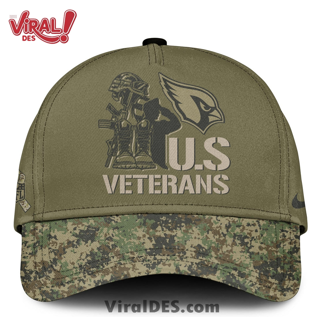 Arizona Cardinals Veteran Day 2025 Hoodie Limited Edions