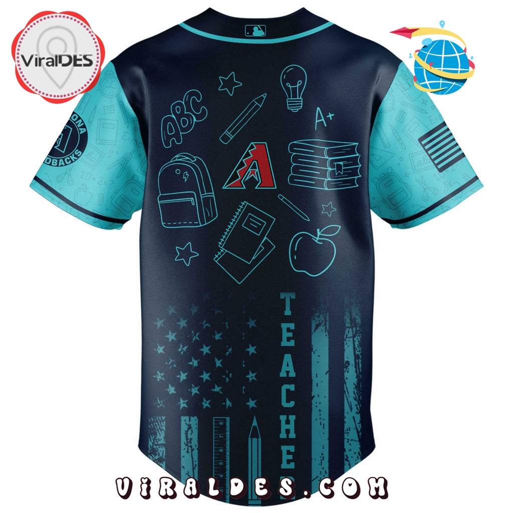 Arizona Diamondbacks MLB x Teacher Appreciation Day Baseball Jersey