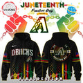 Arizona Diamondbacks x 2025 Juneteenth Freedom Day Hoodie, Long Pants
