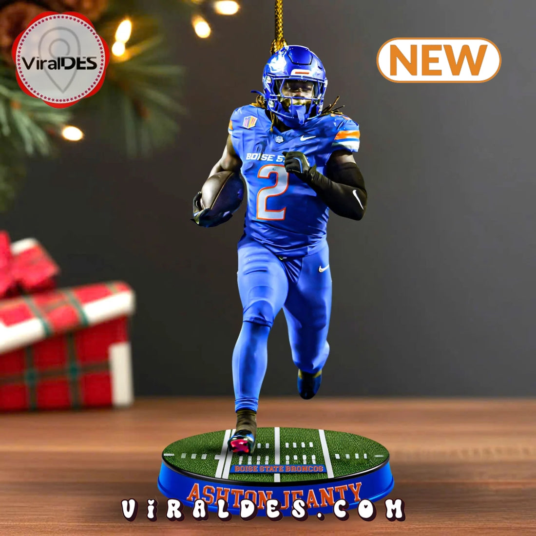 Ashton Jeanty Ornaments