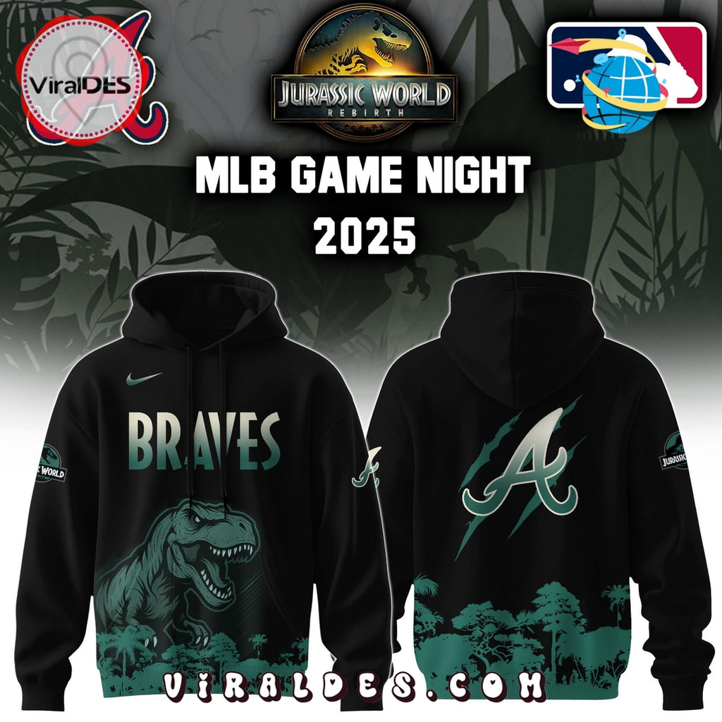 Atlanta Braves x Jurassic World Hoodie, Long Pants