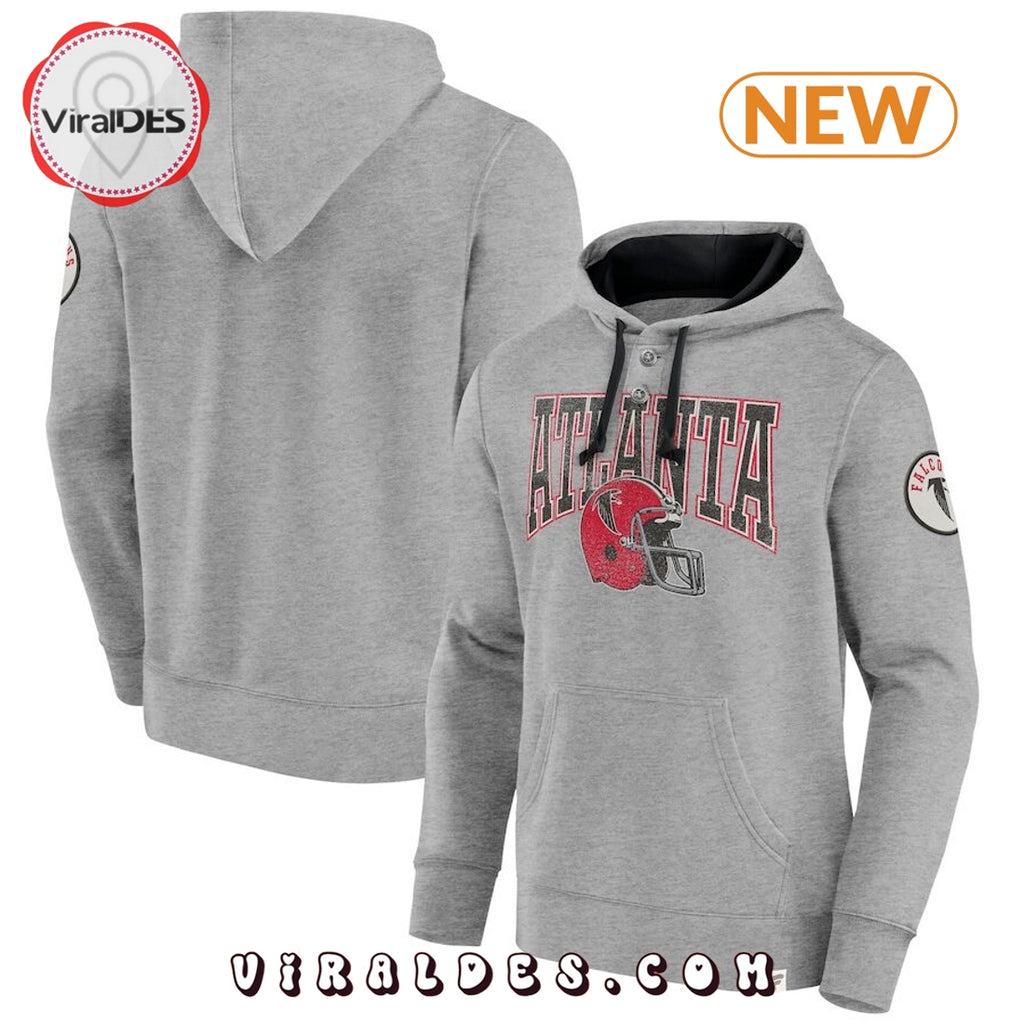 Atlanta Falcons 2024 Grey Label Maker Pullover Hoodie