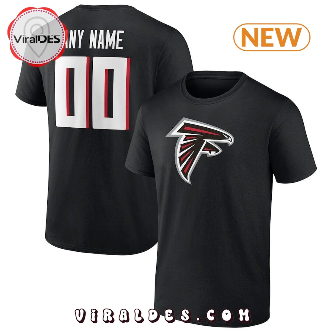 Atlanta Falcons 2024 Men’s Authentic Personalized Shirt