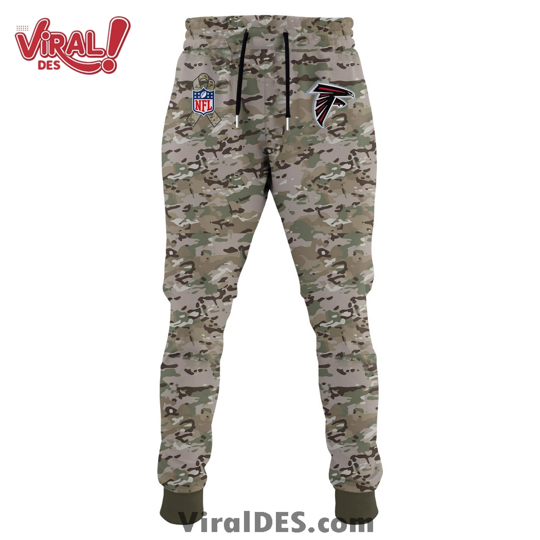 Atlanta Falcons 2025 Salute to Service Hoodie, Long Pants