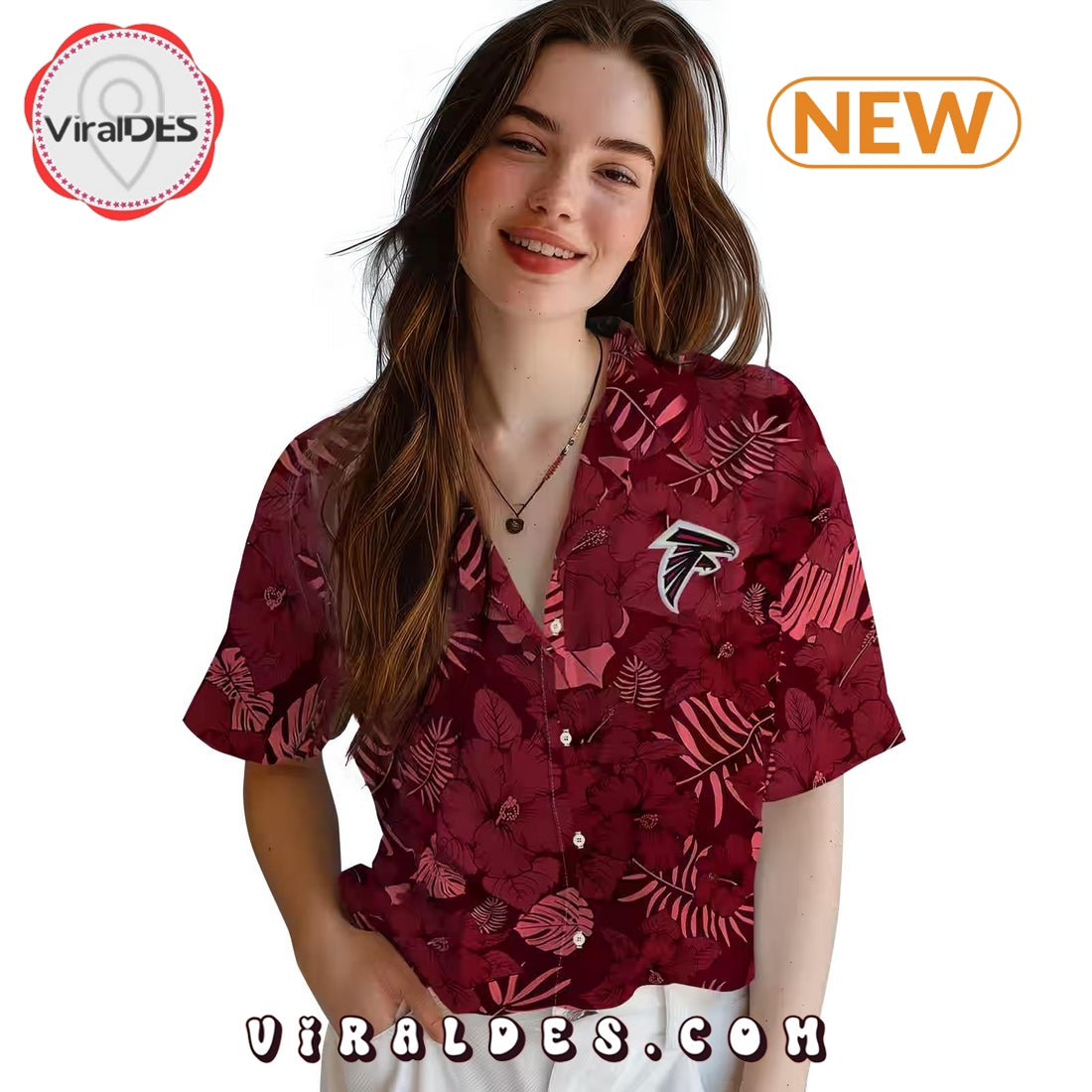 Atlanta Falcons Jungle Vibes Hawaiian Shirt