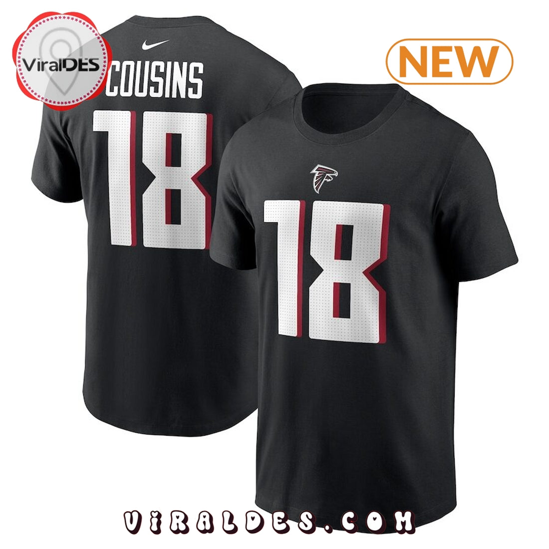 Atlanta Falcons Kirk Cousins 2024 Custom Shirt