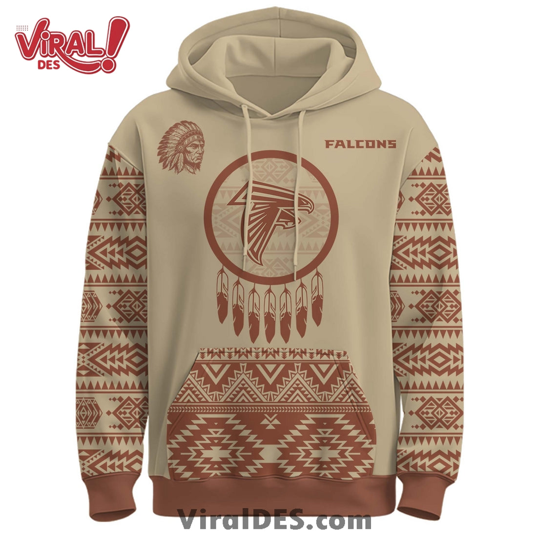 Atlanta Falcons Native American Heritage Month Hoodie, Long Pants