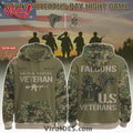 Atlanta Falcons Veteran Day 2025 Hoodie Limited Edions