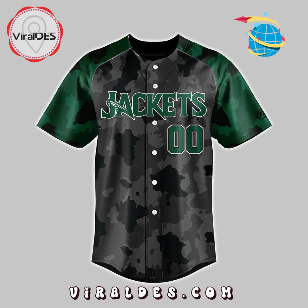 Augusta GreenJackets 2025 Military Baseball Jersey