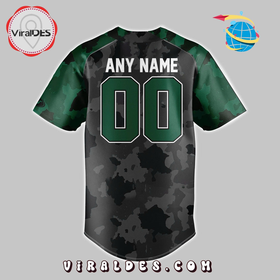 Augusta GreenJackets 2025 Military Baseball Jersey