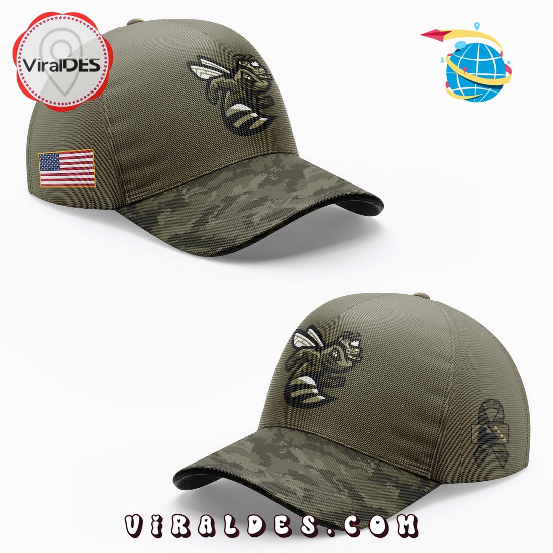 Augusta GreenJackets Military Appreciation 2025 Hoodie, Cap