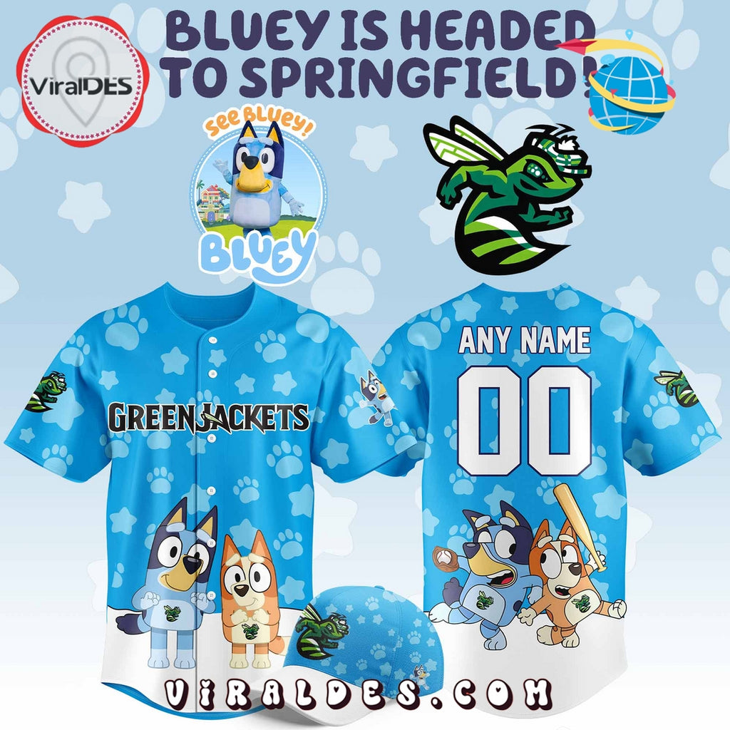 Augusta GreenJackets x Bluey Night 2025 Jersey