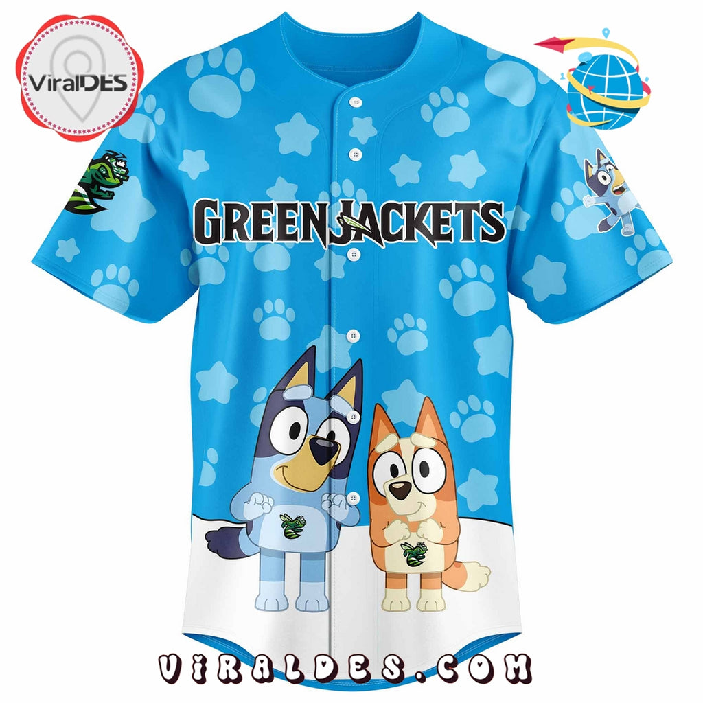 Augusta GreenJackets x Bluey Night 2025 Jersey