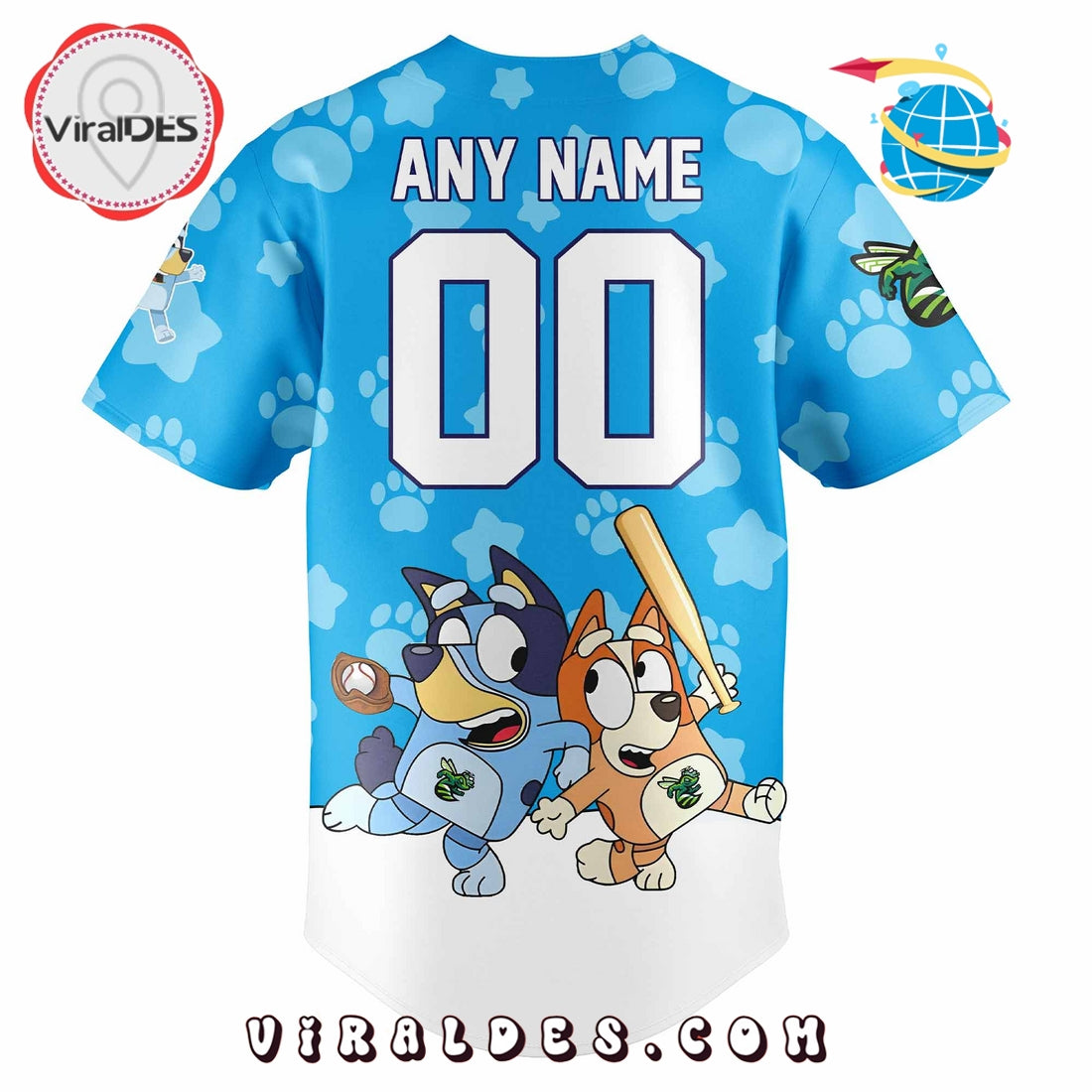 Augusta GreenJackets x Bluey Night 2025 Jersey