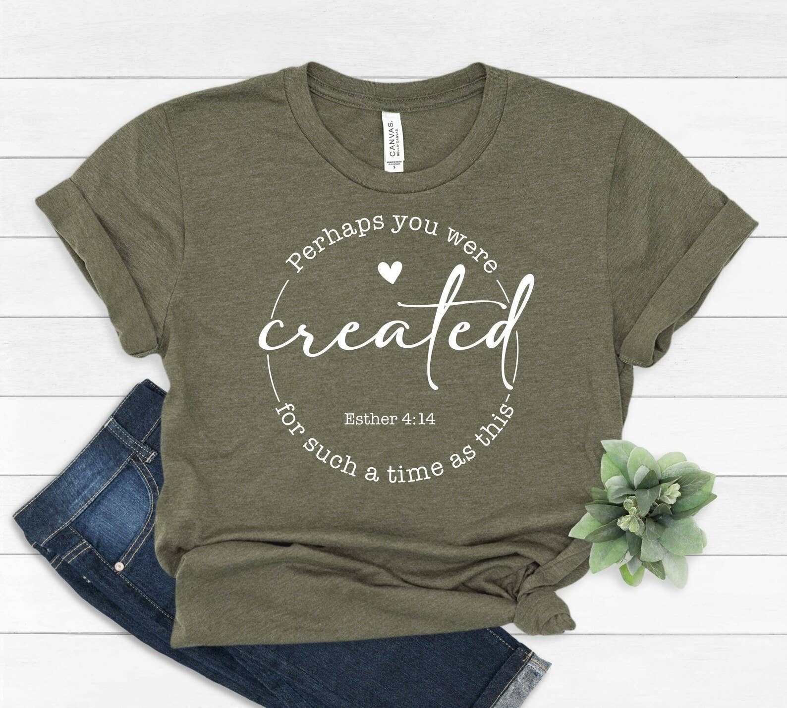 Perhaps You Were Created For Such A Time As This T-Shirt