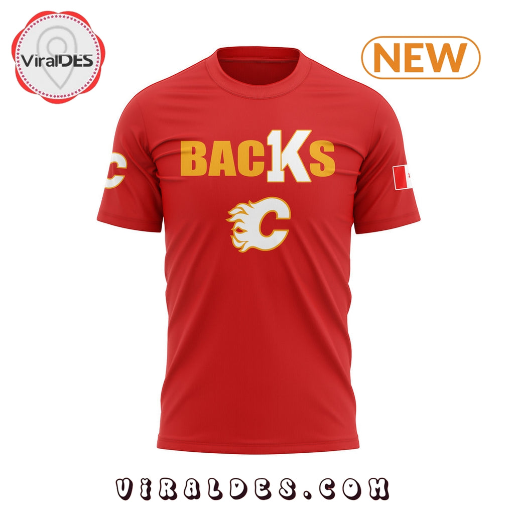 Backs Mikael Backlund!! A Calgarian Flames Hoodie