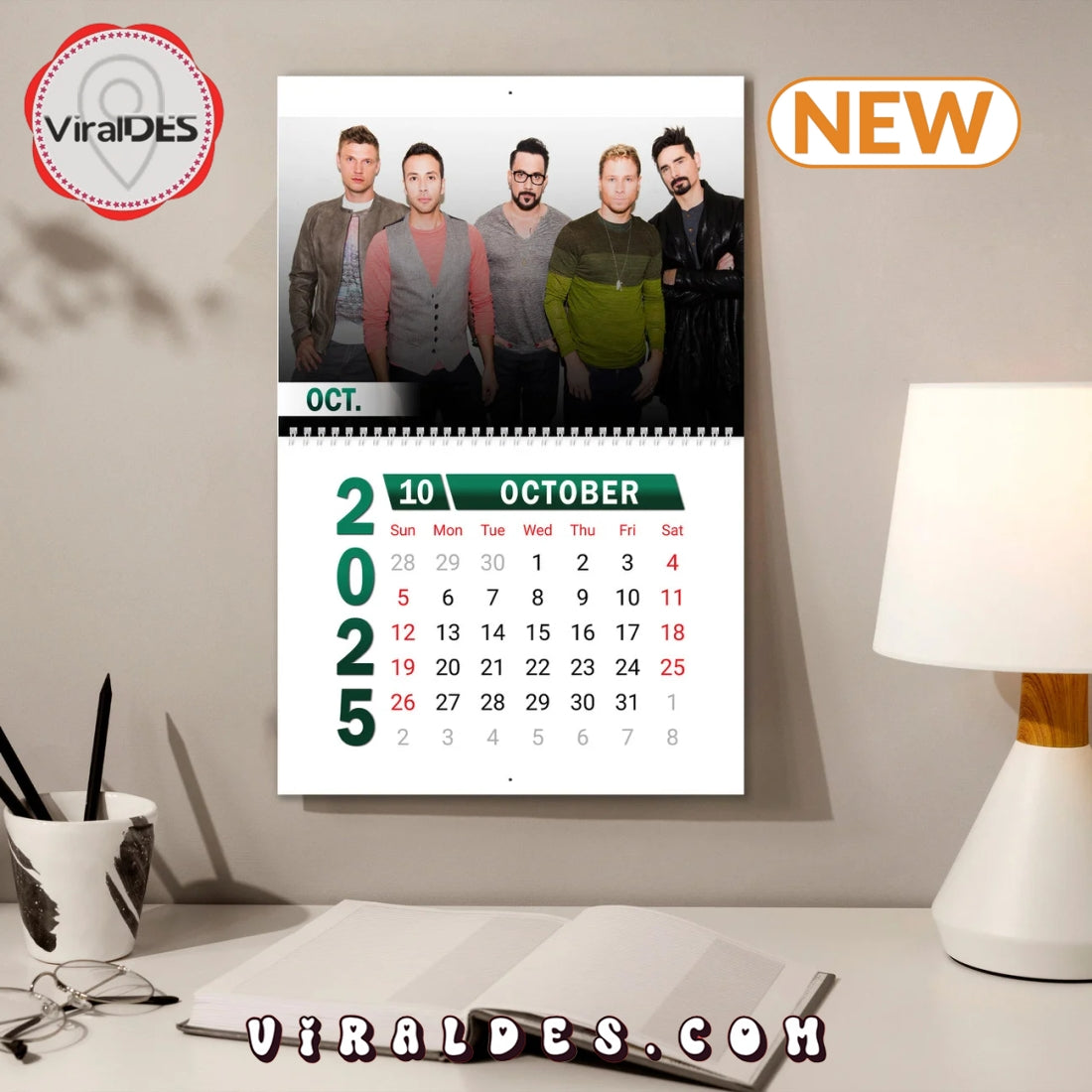 Backstreet Boys 2025 Happy New Year Calendar
