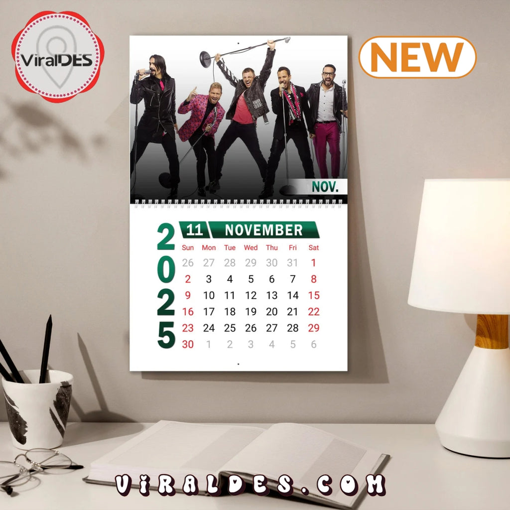 Backstreet Boys 2025 Happy New Year Calendar