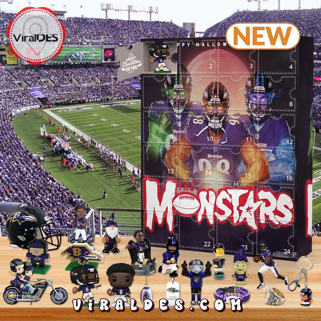 Baltimore Ravens 2025 Christmas Advent Calendar