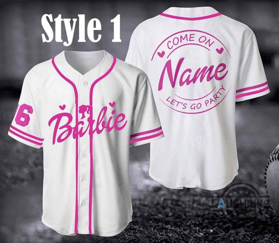 Barbie Movie 2023 Baseball Jersey - lylyprint.com