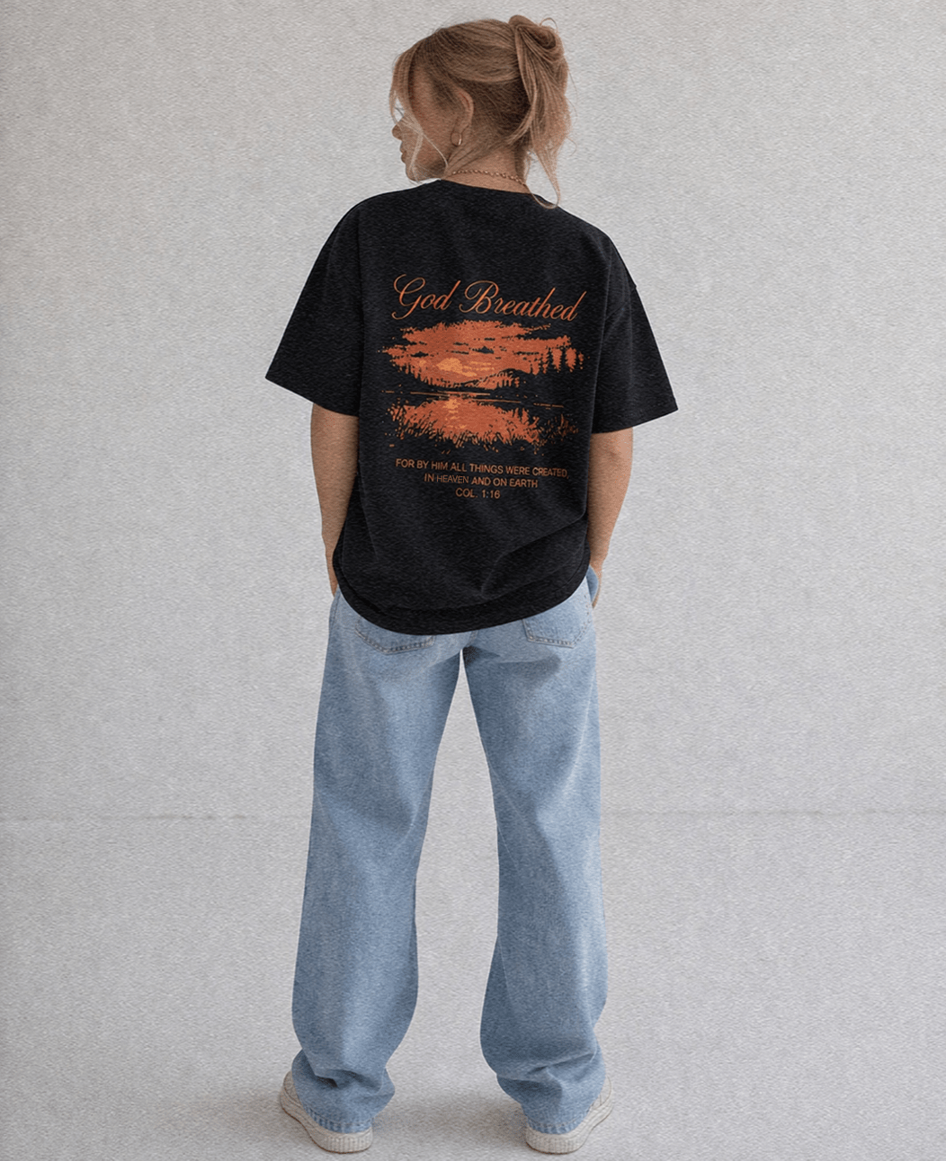 New || "God Breathed" Tee
