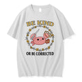 Be Kind Or Be Corrected Crab With Knife And Brass Knuckles 0 Tshirts Sweater