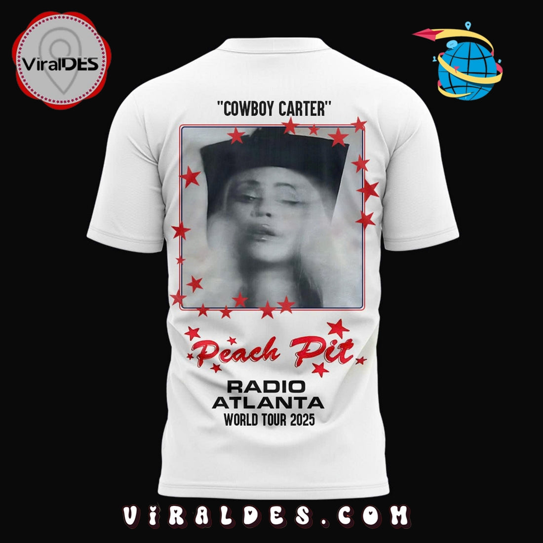 Beyonce Cowboy Carter Tour 2025 CCT Atlanta Shirt
