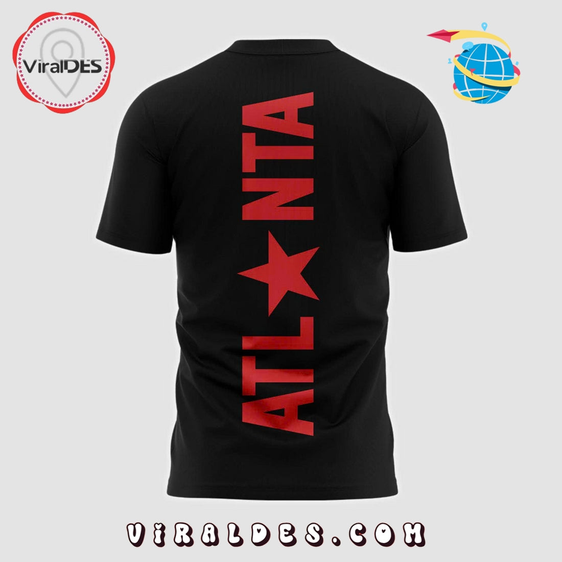Beyonce x Atlanta Tour 2025 Black Shirt