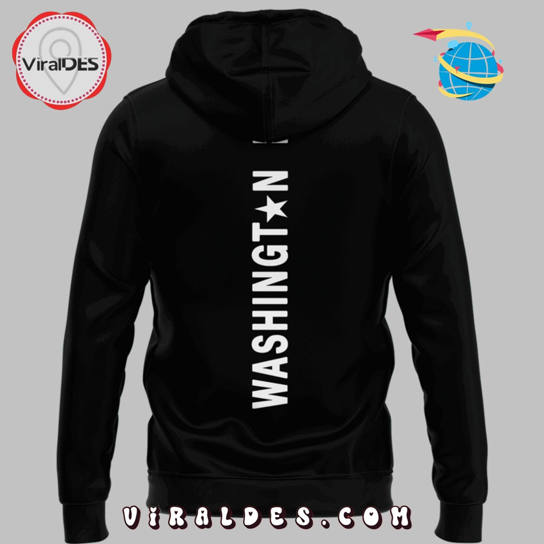 Beyonce x Washington DC Black Hoodie 2025
