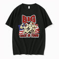 Big Back In Town Muscular Cartoon Roosters American Flag 0 Tshirts Sweater