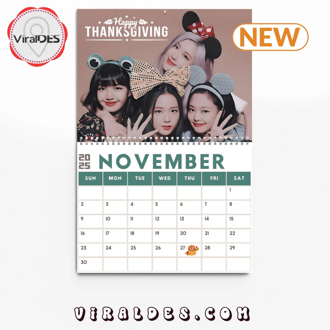 Blackpink YG 2025 New Year Calendar