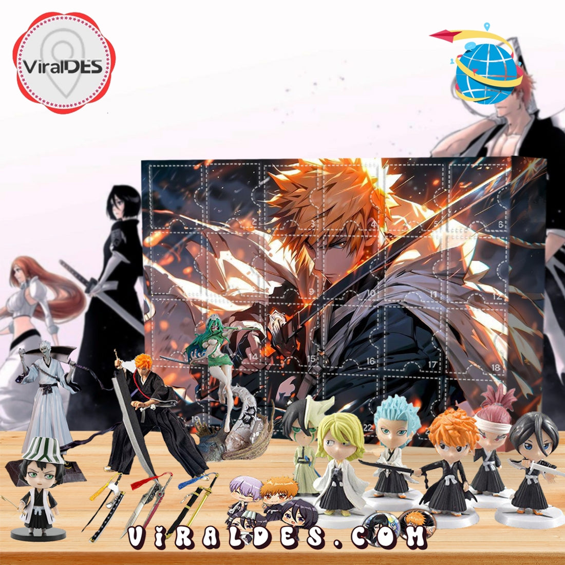Bleach Advent Calendar, The One With 24 Little Doors