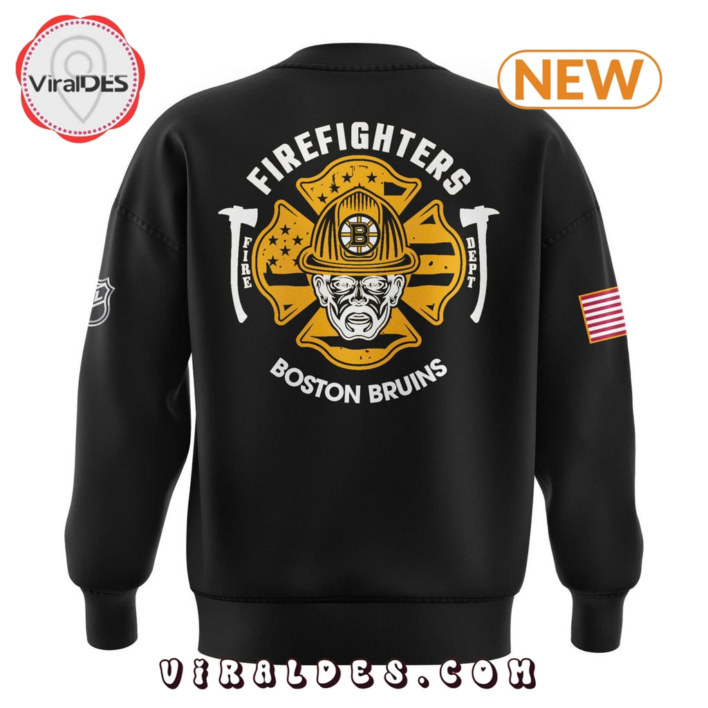 Boston Bruins x 2024 Firefighter Appreciation Hoodie