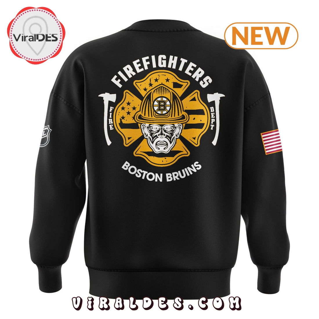 Boston Bruins x 2024 Firefighter Appreciation Hoodie