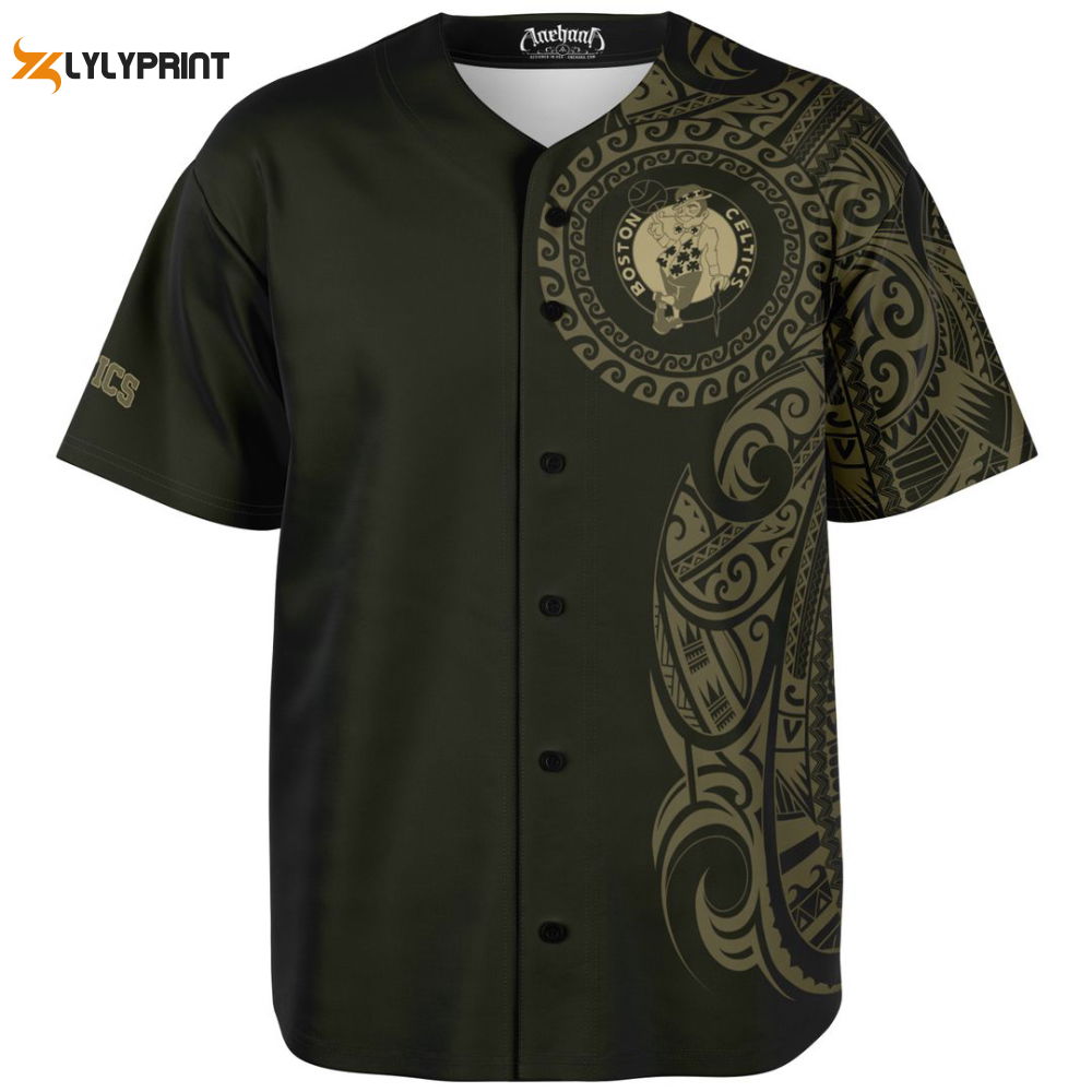 Boston Celtics Baseball Jersey Custom For Fans BJ0092 - lylyprint.com