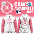 Boston Red Sox Cancer Awareness Day Strike Out Hoodie