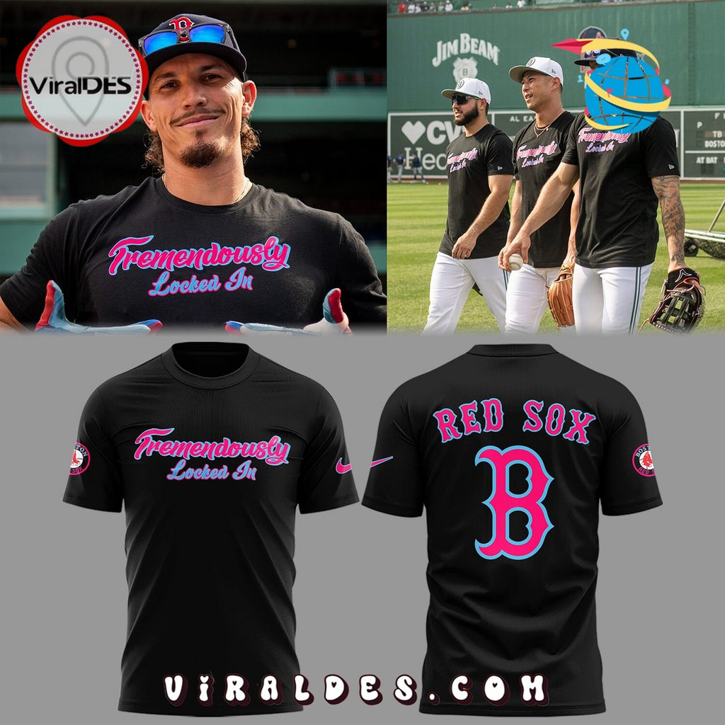 Boston Red Sox Tremendously Locked In Black Hoodie
