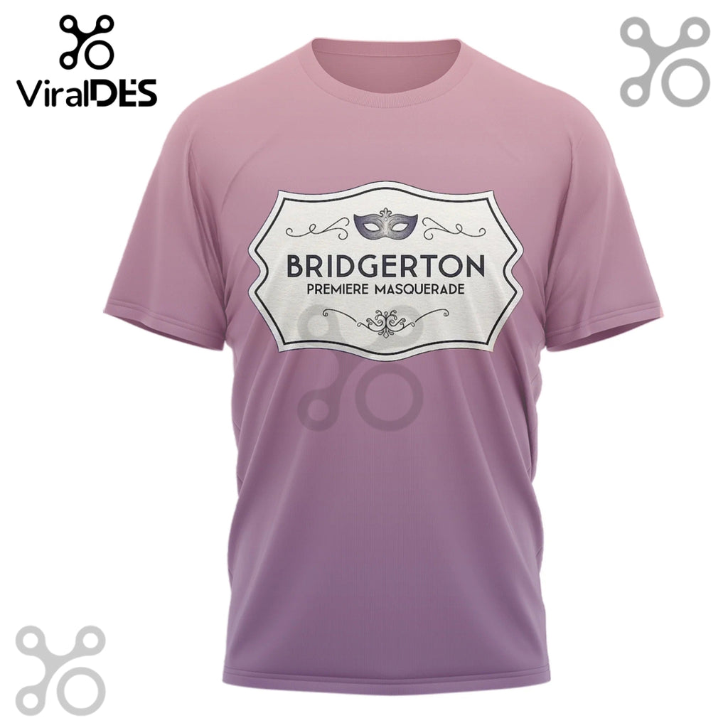Bridgerton Unmask True Love Bridgerton Season 3D T-Shirt