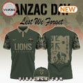 Brisbane lions x Anzac Day Limited Edition Polo, Cap