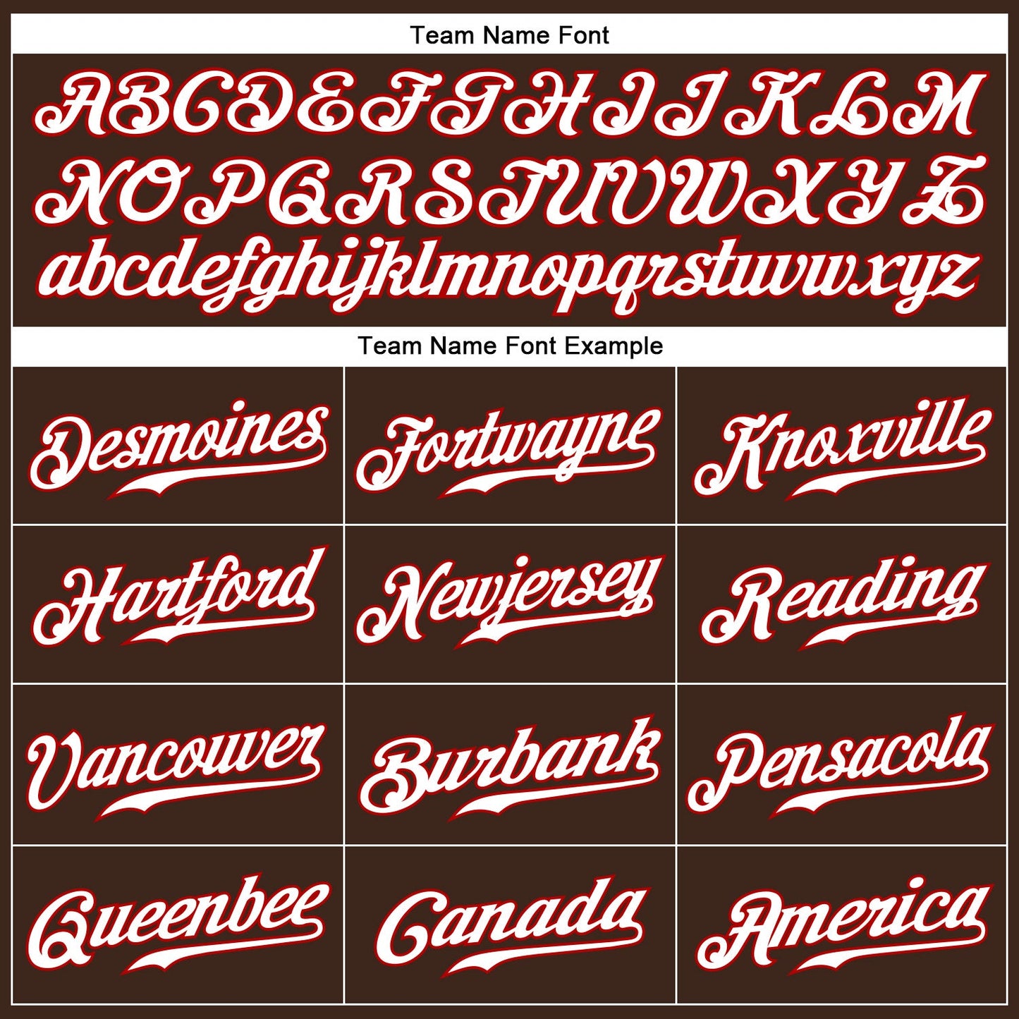 Custom Brown White Pinstripe White-Red Authentic Baseball Jersey