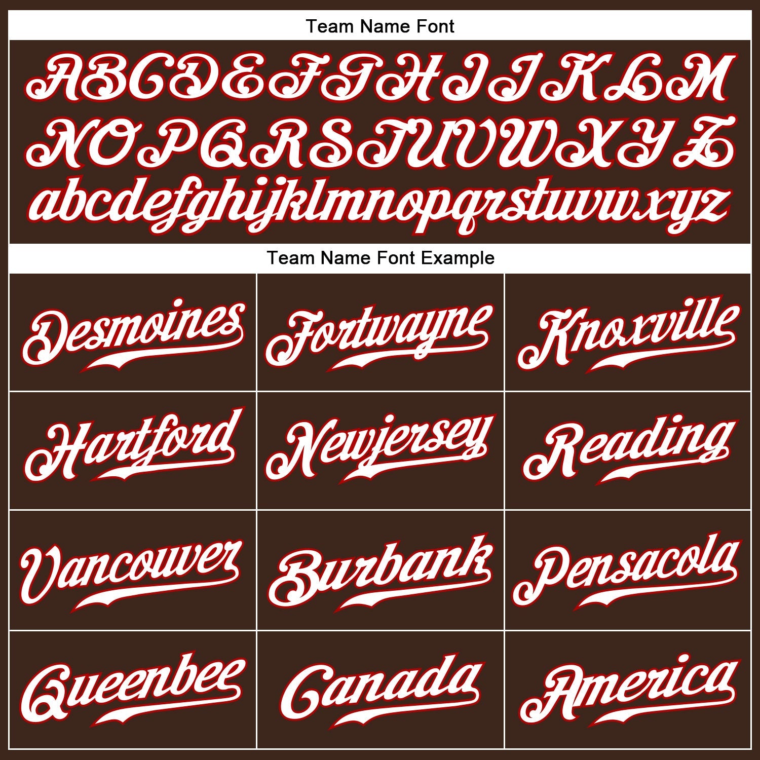 Custom Brown White Pinstripe White-Red Authentic Baseball Jersey
