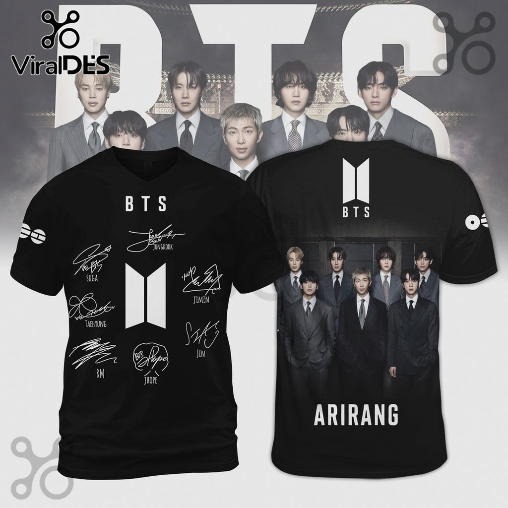 BTS Signature Premium Photo Graphic Fashion T-Shirt