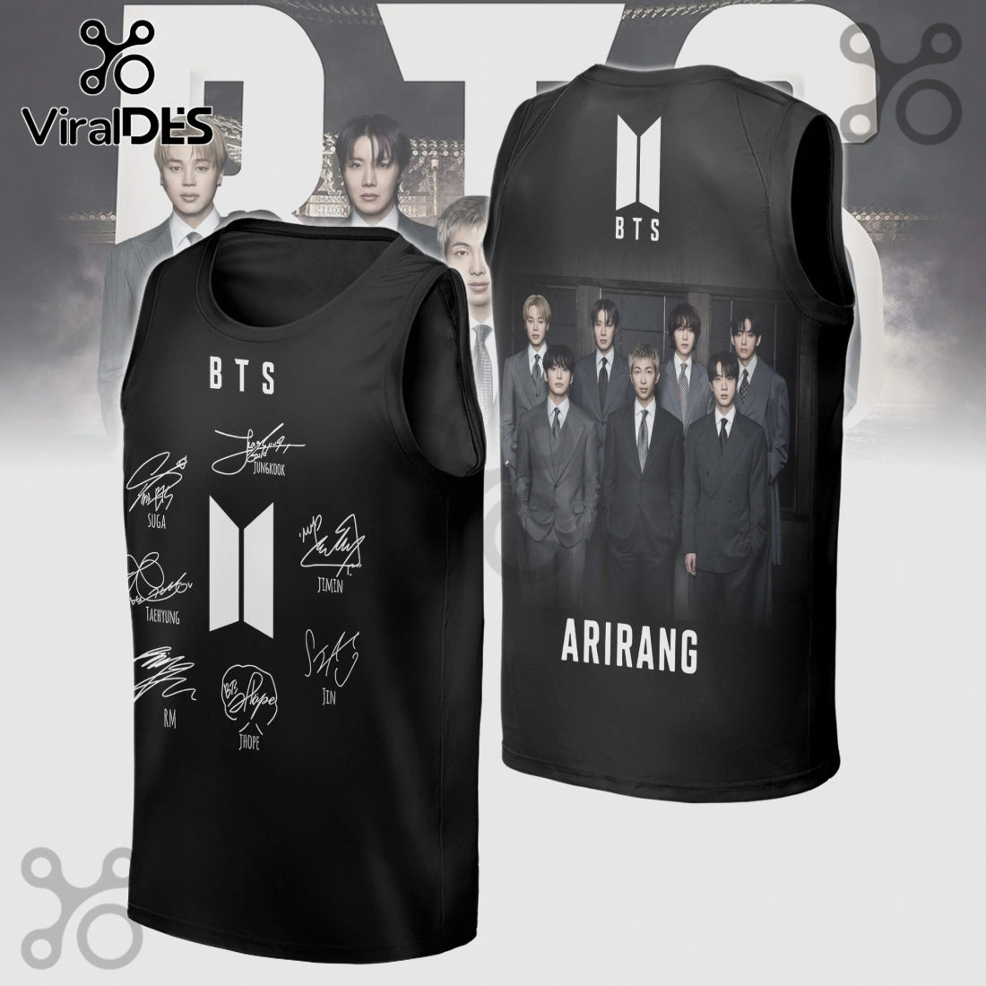 BTS Signature Premium Photo Graphic Fashion T-Shirt