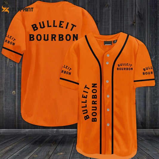 Bulleit Bourbon All Over Print Unisex Baseball Jersey - lylyprint.com