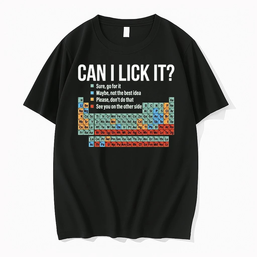 Can I Lick It Chemical Element 0 Tshirts Sweater
